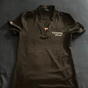 Women's Black V-Neck Tee